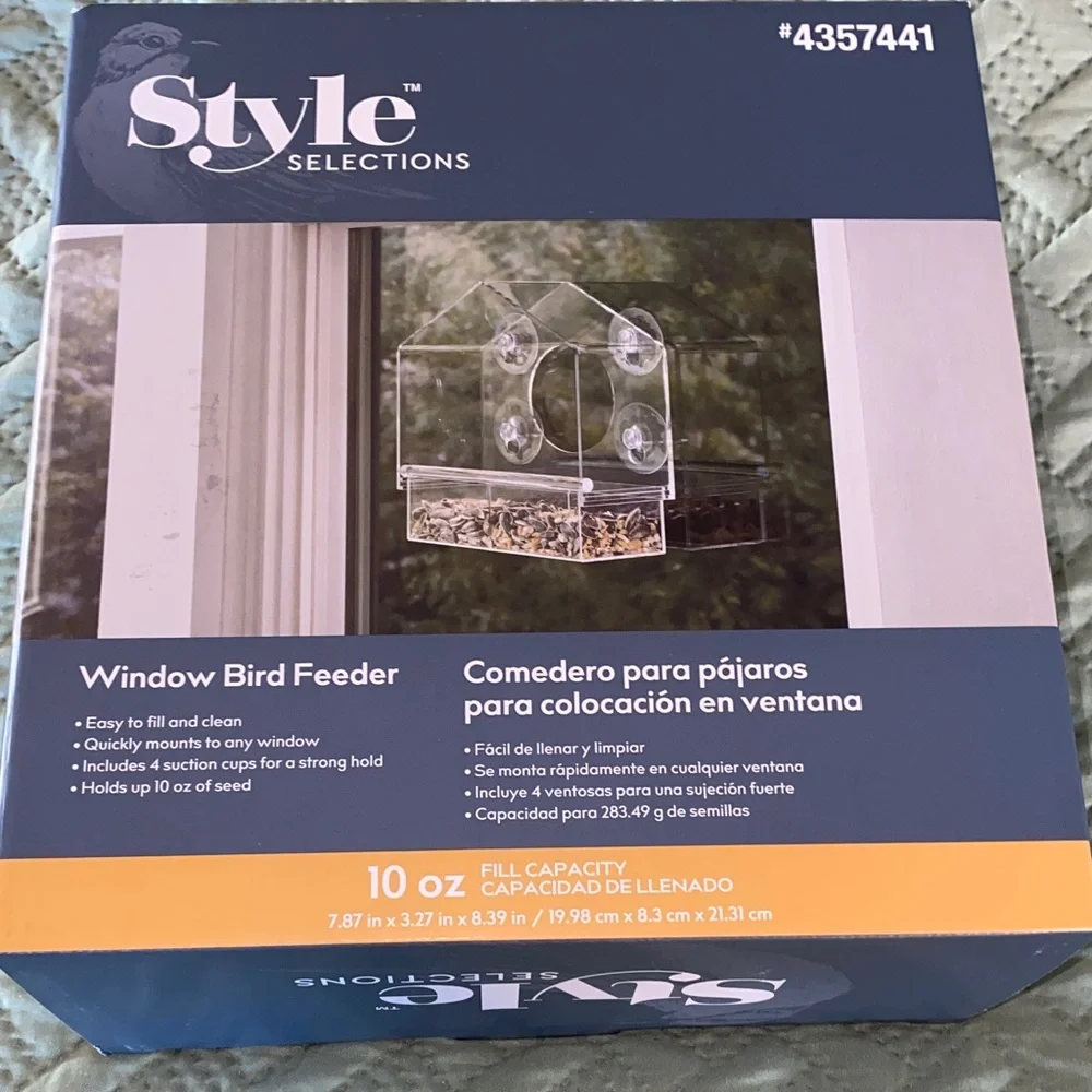Style Selections Window Bird Feeder